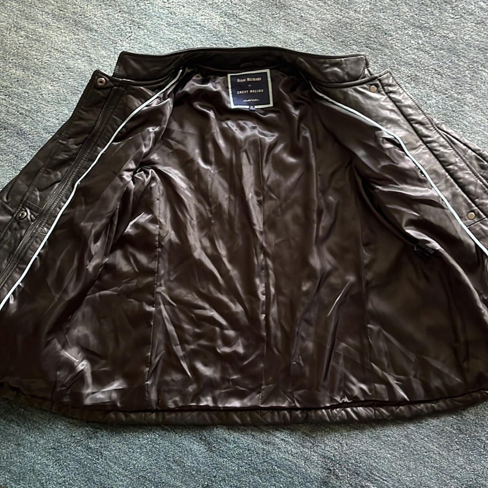 Isaac Mizrahi Leather Jacket - Picture 4 of 5